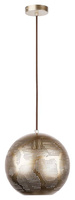 Lampa sufitowa wisząca Candellux Sfinks 31-43276  kula   E27 ażurowy jasno brązowy