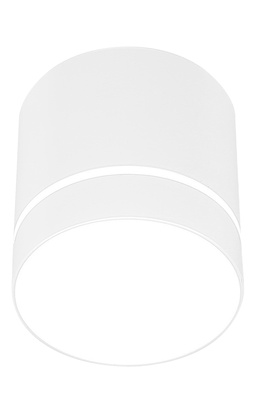 Plafonnier apparent blanc 15W tube GU10 Candellux 2282770