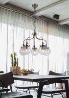 Ceiling lamp Candellux Ballet 35-70876 E27 patina