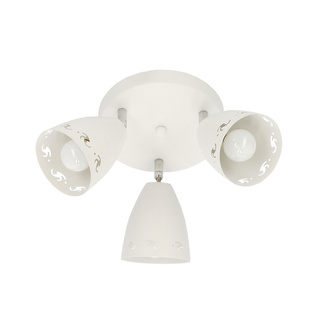 Plafonnier Coty 98-67135 3xE14 blanc mat