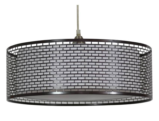 Hanging ceiling lamp candellux brown 31-72931 e27 brown