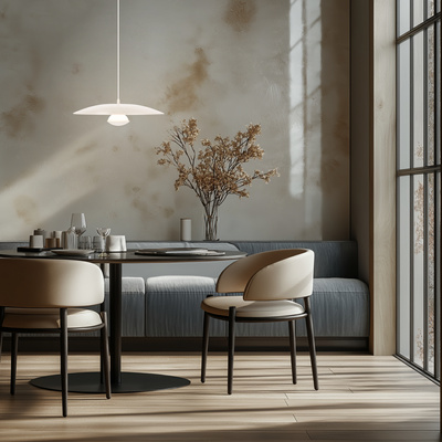 Hanging lamp white LED 34cm Lund Ledea 50133054