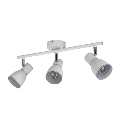 Bandă de perete 3X40W E14 alb/crom 93-63403