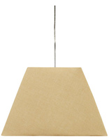 Plafonnier suspendu 1X60W E27 crème STANDARD 31-10018