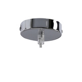 Plafoniera suspendata abajur sticla argintie E27 Libano Candellux 31-51646