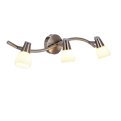Bandă de perete 3X40W G9 nichel crom alb SELIA 93-69993