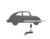 Lampa kinkiet półeczka 5W LED 4000K IQ Kids Car szary 21-85061
