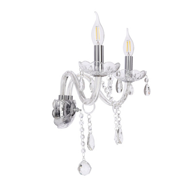 Aplic dublu auriu cu cristale Maria Teresa Candellux 22-94592