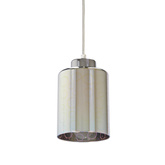 Hanging lamp chrome 3D shade adjustable height Nocturno Candellux 31-57686