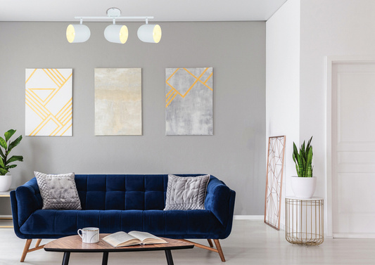 Aplică Candellux Azuro 93-63267 E27 alb