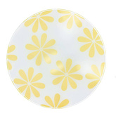 Ceiling lamp white yellow with flowers 30cm Lucy 13-95308