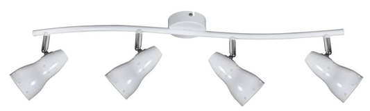 Fiord Listwa 4X40W E14 Biały