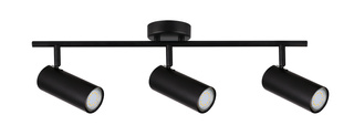 Plafoniera spot negru 3xGU10 54cm Colly 93-01634
