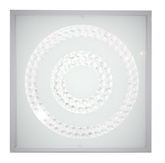 Plafonnier Candellux Lux 10-60693 Plafond 16W Led 6500K Satin Double Anneau