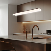 Lampa sufitowa wisząca candellux curacoa led brązowy 4000k