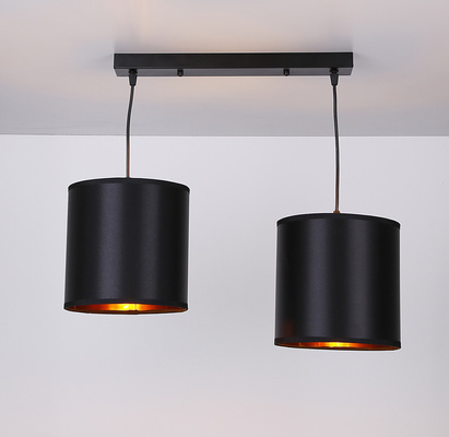 Lampa suspendata neagra 2xE27 Candida 32-00712