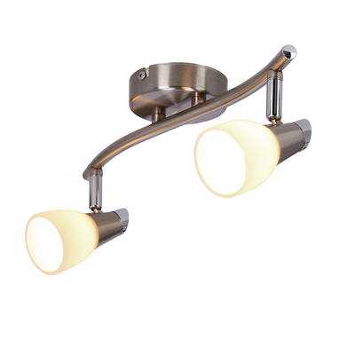 Bandă de perete 2X40W G9 mat/alb crom SELIA 92-69986