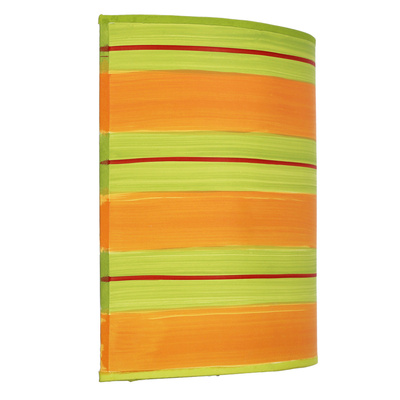 Lampa ścienna kinkiet 1X40W E14 zielony pomarańczowy MAJA 20-80328