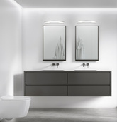 Kinkiet łazienkowy chrom zimny biały LED 5W 41cm Nike Candellux 20-37374