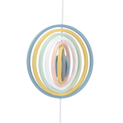 HOOPS 8 HANGING LAMP 1X20W E27 IQ KIDS MIX COLOR