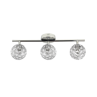 Plafonnier bande 3X40W G9 chrome STARLET 93-85934