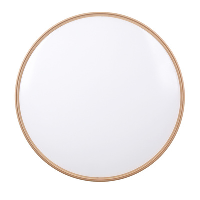 Montana Lampa sufitowa plafon biały+złoty 24w led 40 cm klosz biały