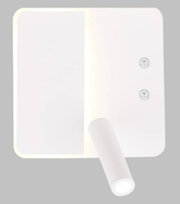 Applique LED blanche 6W avec liseuse orientable Alma Candellux 22-75994