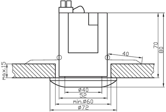 Plafonnier doré patine ronde OZS-01 2276028