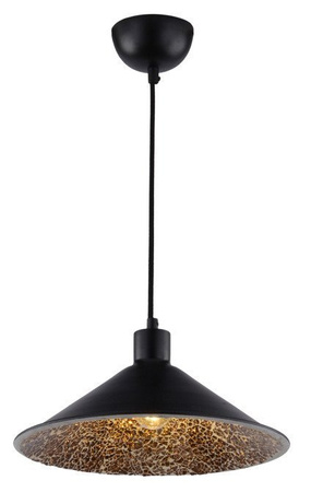 PLAFONNIER SUSPENDU CANDELLUX SCRIMI 31-56641 E27 NOIR