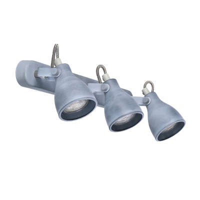 Wandlampenleiste 3X40W GU10 grau matt ASH 93-64301