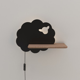 Półka podświetlana LED 5W 4000K IQ Kids Sheep czarny 21-85122