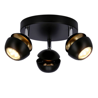 Plafon Boni 3x3w gu10 led negru