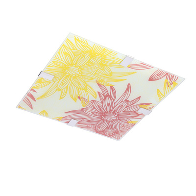 Plafonnier Candellux Georgia 10-45362 Plafonnier 16W Led Rouge Jaune 6500K