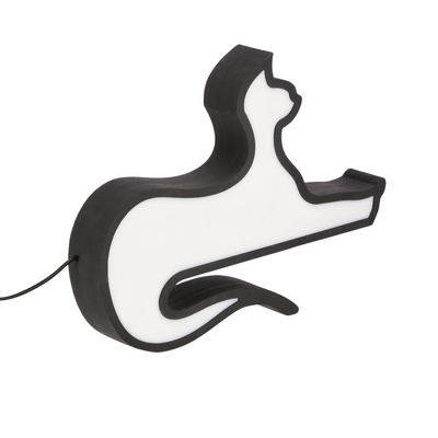 CAT LED-TISCHLAMPE FÜR KINDER IQ KIDS SCHWARZ