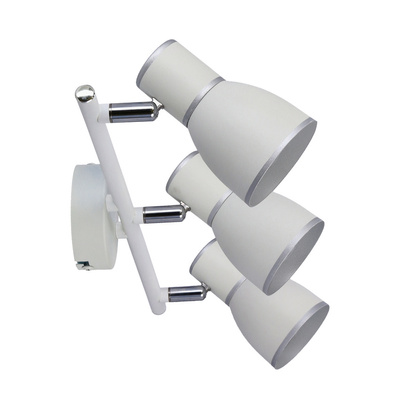 Bandă de perete 3X40W E14 alb/crom 93-63403
