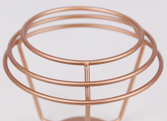 Plafonnier plafond noir abat-jour en cuivre 3xE14 40W Neria 98-83111