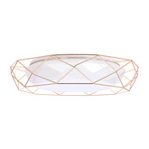 Plafoniera LED 24W auriu 43cm 4000K Sven 98-73174