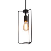 Lampa suspendata cu cablu negru 1X40W E27 31-10209