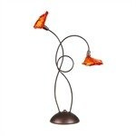 Schreibtischlampe Candellux Malta 42-00647 2X20W G4 12V braun