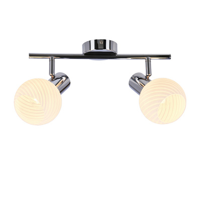 Lampă de perete Candellux Turno 92-94202, bandă cromată E14
