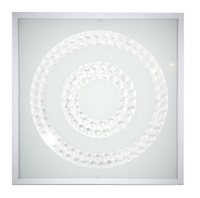 Candellux Lux 10-64493 Plafonnier 16W Led 4000K Blanc Double Anneau