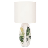 Lampe de table blanche Palma 2 Candellux 41-79978