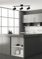 Plafoniera spot negru 3xGU10 54cm Colly 93-01634