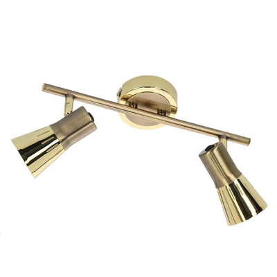 Wandleuchte Candellux Arena 92-84487 E14 Streifen gold patiniert