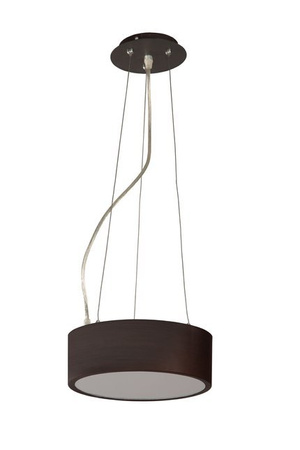 Lampa wisząca Ringo brązowa metalowa okrągła do salonu 1x32W G10Q
