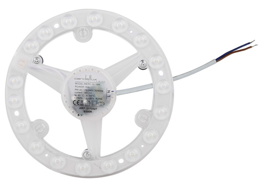 LED-Panel 18W LED 19CM 6500K kaltweiße Rosette für Deckenleuchte Merc02 Candellux 2105748