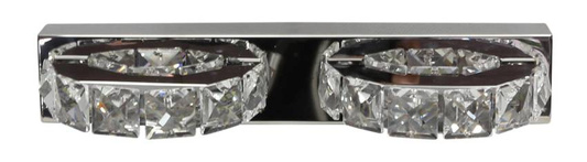 Aplică LED 2x3W cristale SHIPI 22-45300