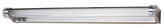 Applique salle de bain chrome 58cm LED 9W froid Moderno Candellux 20-40794