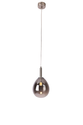 Suspension ballon en verre argenté LED 6W Lukka Ledea 50133211