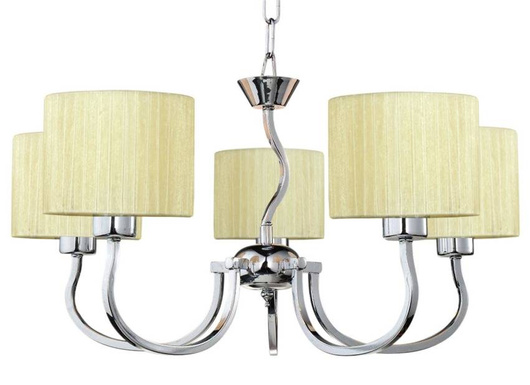CANDELLUX PLAFONNIER VENTE 35-12524 FLORENCE OVERhang 5X60W E27 CRÈME